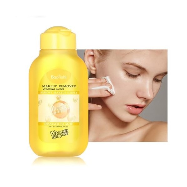 Hydration Off Démaquillant – Nettoyant et démaquillant pour le visage à la vitamine C – Baume nettoyant quotidien doux pour l