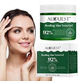 Ruilonghai Gel daloe Vera pour Le Visage | Le Gel apaisant à laloe Vera et guérit la Peau sèche,Gel dAloe Vera pour Le Vis
