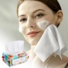 Mouchoir en coton doux | Serviette de visage épaisse avec motif perlé | Mouchoir hygiénique pour le visage, lingettes en coto