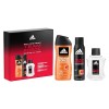 ADIDAS - Coffret TEAM FORCE - 2 Produits : Eau de Toilette 100 ml + Gel Douche 3 en 1 250 ml