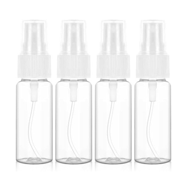 Redamancy 4PCS 20ml Flacon Vaporisateur, Vaporisateur Plastique, Flacons et Vaporisateurs Vides, Flacon Parfum Vide, Atomiseu