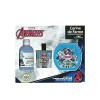 Corine de Farme - Coffret Avengers avec Eau de Toilette 50ml, Bain Moussant 300ml et Boîte à Goûter - Cadeau pour Garçon - Pa