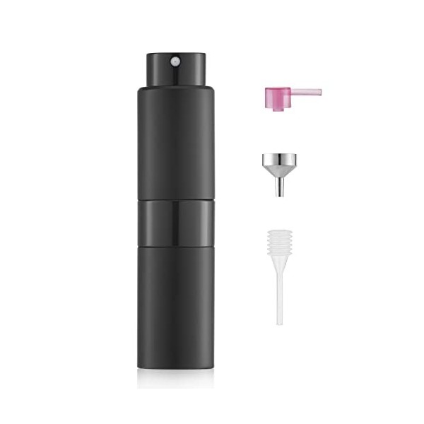 Toureal 20ml Vaporisateur Vide de Sac Rechargeable, Atomiseur Parfum, Recharge Spray Flacon de Parfum, Pulverisateur Voyage 