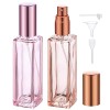 Segbeauty Vaporisateur Parfum, Flacon Parfum Rechargeable, 2 Pièces Atomiseur Parfum de Sac 20ml, Flacon de Parfum Vide Echan