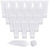 TANCUDER 30 PCS 10ml Tubes Vides Cosmetique en Plastique Tube de Crème Vide Conteneurs Cosmétiques Rechargeable Flacon Vide d