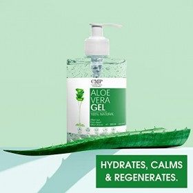 Pur Gel daloe Vera 100% Naturel. Hydratant Puissant, Apaisant et Calmant pour la Peau. Après lépilation, le rasage et après