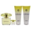 Versace Versace Yellow Diamond For Women 4 Pc Gift Set 3oz EDT Spray, 3.4oz Shower Gel, 3.4oz Body Lotion, 5ml EDT Spray Min