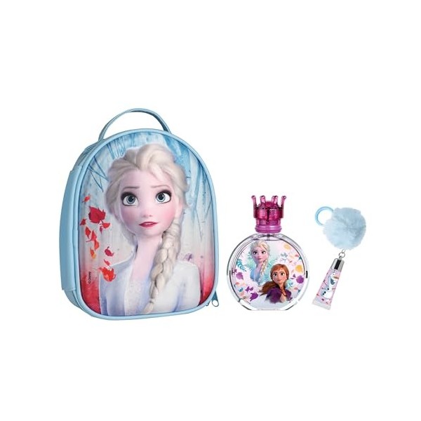 Frozen II Zip Case Eau de Toilette 100 ml + Lip Gloss With Pom