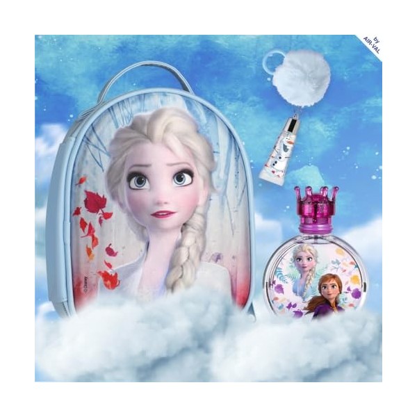 Frozen II Zip Case Eau de Toilette 100 ml + Lip Gloss With Pom