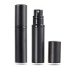 AsaNana Bouteille Vaporisateur de Parfum,5ML Vaporisateur Parfum Vide,Mini Portable Voyage Parfum Atomiseur Rechargeable（Noir