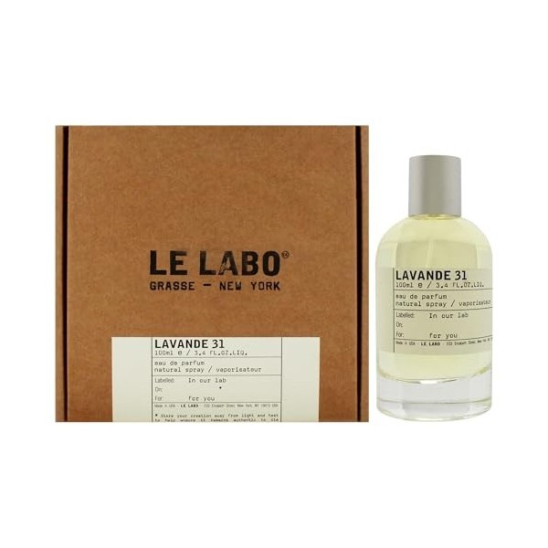 Lavande 31 by Le Labo for Unisex - 3.4 oz EDP Spray