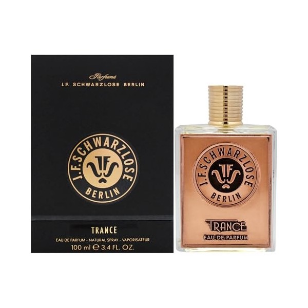 Schwarzlose Trance - Unisex EDP Spray Fragrance - Long Lasting and Captivating Perfume with Virginal Turkish Rose, Spices, Ab