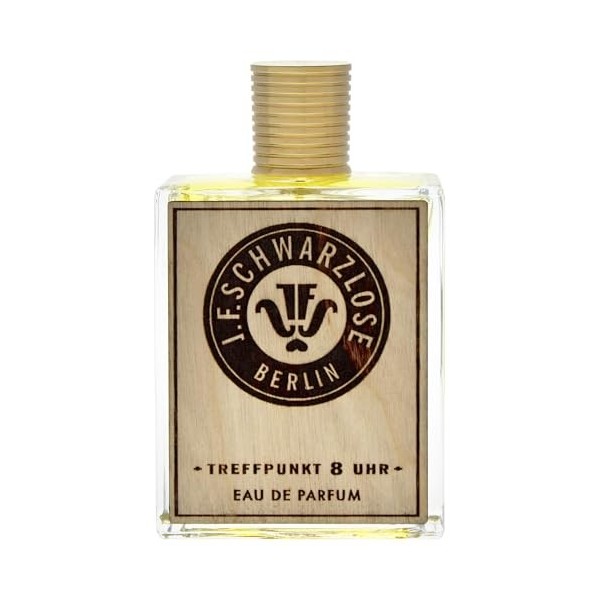 Schwarzlose Treffpunkt 8 UHR - Unisex EDP Spray Fragrance - Long Lasting and Captivating Perfume with Mango, Ginger, Sage, an