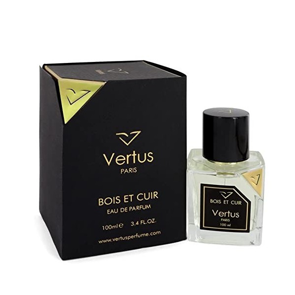 Bois Et Cuir by Vertus Eau De Parfum Spray 3.4 oz