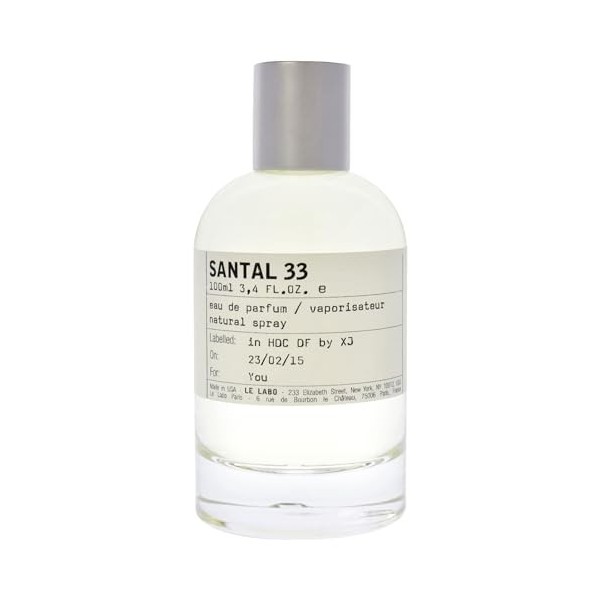 Le Labo Santal No 33 For Unisex 3.4 oz EDP Spray