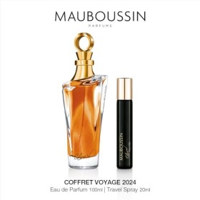 Mauboussin - Coffret Voyage Elixir Pour Elle : Eau de Parfum 100ml & Travel Spray 20ml