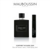 Mauboussin - Coffret Voyage Pour Lui In Black : Eau de Parfum 100ml & Travel Spray 20ml