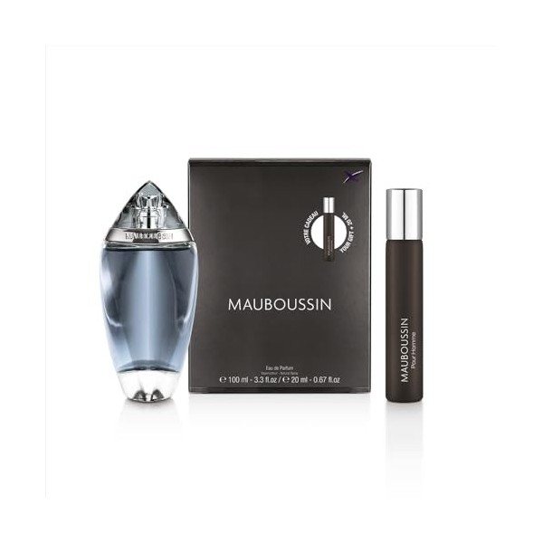 Mauboussin - Coffret Voyage Original Homme : Eau de Parfum 100ml & Travel Spray 20ml