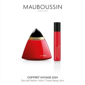 Mauboussin - Coffret Voyage In Red : Eau de Parfum 100ml & Travel Spray 20ml