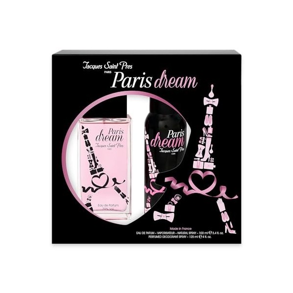 Jacques Saint Pres Coffret Paris Dream Eau de Parfum 100 ml + Déodorant 125 ml