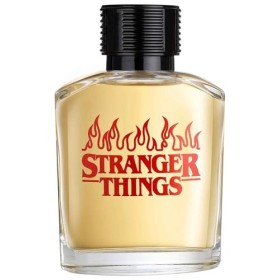 AIR VAL Stranger Things Coffret cadeau avec eau de toilette 100 ml, gel douche 150 ml et trousse de toilette – Parfum masculi