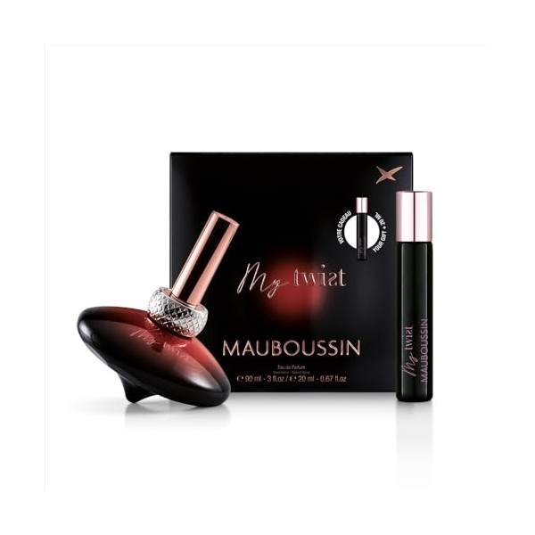 Mauboussin - Coffret Voyage My Twist : Eau de Parfum 90ml & Travel Spray 20ml