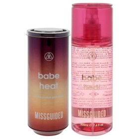 Babe Heat by Missguided for Women - 2 Pc Gift Set 2.7oz EDP Spray, 7.4oz Body Mist