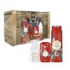 Old Spice Coffret cadeau coffre au trésor Old Spice Captain Lotion après-rasage, bâton déodorant, gel douche