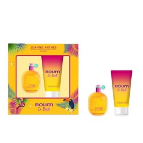 JEANNE ARTHES - Coffret cadeau pour Femme - Boum do Brazil - Eau de Parfum 100 ml + Lait pour le Corps 150 ml - Parfum Coco V