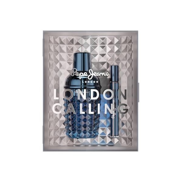 Pepe Jeans London Calling For Him Coffret Cadeau Homme Parfum Homme 2 Pièces Eau de Parfum 100ml et 10ml Set Parfum Fougère, 