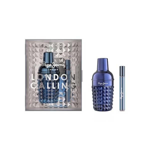 Pepe Jeans London Calling For Him Coffret Cadeau Homme Parfum Homme 2 Pièces Eau de Parfum 100ml et 10ml Set Parfum Fougère, 