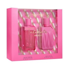 Womensecret Intimate Delight Coffret Parfum Femme 2 Pièces Eau de Parfum 100ml avec Vaporisateur et Lotion Corporelle 200ml 