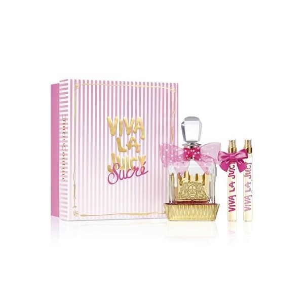 Juicy Couture Viva La Juicy Sucré, Coffret Eau de Parfum Viva La Juicy, Cadeau Femme