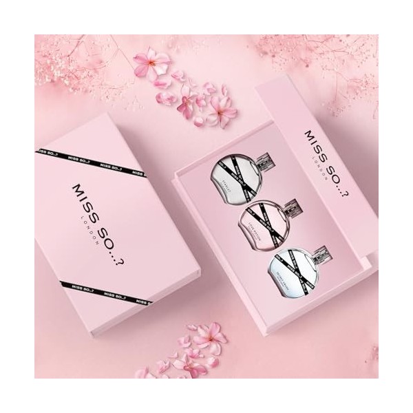 Coffret-cadeau de parfum pour femme Miss SO... Coffret de parfums féminins haut de gamme, Starlet, Love Potion, Sugar Rush Ea