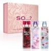 SO... ? Coffret de parfums féminins de qualité supérieure, Sorbet Dream, Dark Romance, Floral Crush, Eau de Parfum avec Parfu