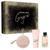 Gorgeous by Michael Kors for Women - 3 Pc Gift Set 3.4oz EDP Spray, 3.4oz Body Lotion, Round Purse