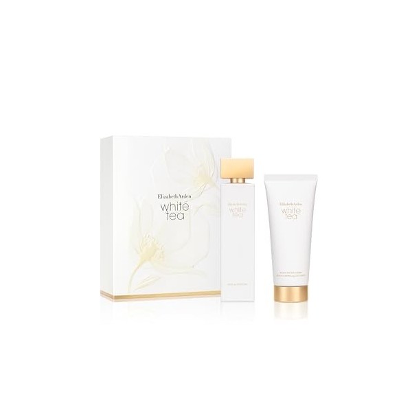 Elizabeth Arden Coffret Eau de Parfum White Tea, Parfum vaporisateur, cadeau femme, Senteur Florale et Pétillante