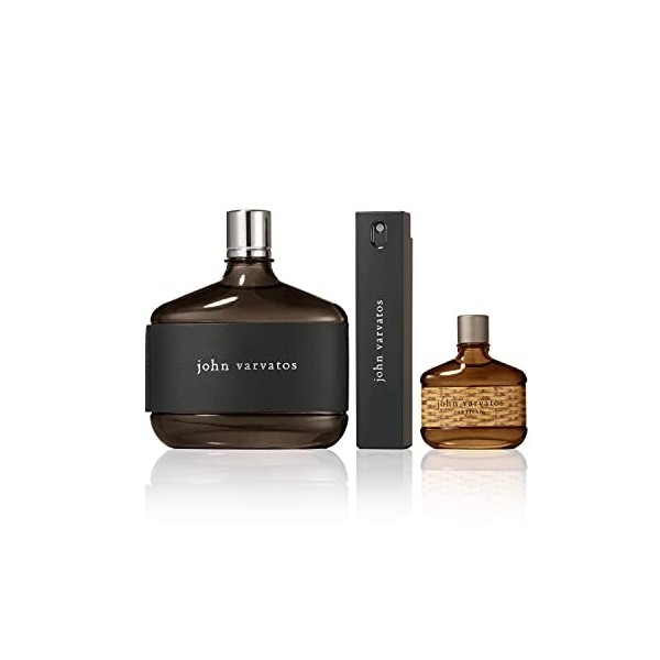 John Varvatos - Heritage - Coffret Eau de Toilette Homme Vaporisateur & Vaporisateur de Voyage - Senteur Boisée