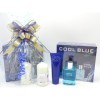 Coffret cadeau 2 pièces Cool Blue pour homme Eau de toilette 100 ml et gel douche 130 ml