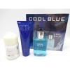 Coffret cadeau 2 pièces Cool Blue pour homme Eau de toilette 100 ml et gel douche 130 ml