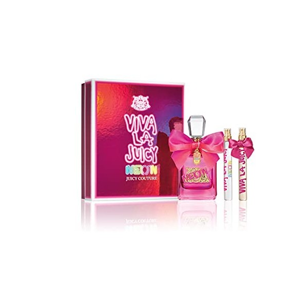 Juicy Couture Viva la Juicy Neon, Coffret Trio Eau de Parfum Viva la Juicy Neon 30 ml