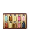 Stocking Filler Set by Molton Brown for Unisex - 10 x 1.6 oz Coastal Cypress and Sea Fennel Shower Gel, Re-charge Black Peppe