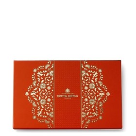 Stocking Filler Set by Molton Brown for Unisex - 10 x 1.6 oz Coastal Cypress and Sea Fennel Shower Gel, Re-charge Black Peppe