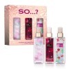 So…? Coffret cadeau de brume parfumée Collection, avec romance sombre, écrasement floral et rêve de sorbet, ensemble de parfu