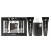 Alfa Romeo Black Coffret Cadeau Homme Eau de Toilette 125 ml, Gel Douche et Après-Rasage 100 ml