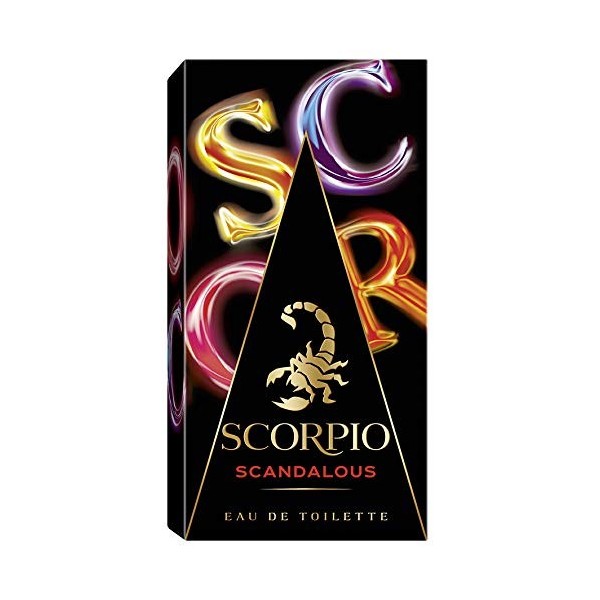 Scorpio Coffret Scorpio Scandalous comprenant 1 eau de toilette, 1 déodorant et 1 gel douche - Le coffret