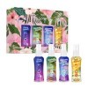 So…? Summer Escapes Coffret Cadeau Brume Corporelle Parfumée Pour Femme 4x50ml 