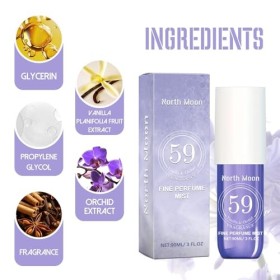 Vaporisateur de parfum pour le corps,Vaporisateur pour le corps des femmes, Vaporisateur de parfum pour le corps et les cheve