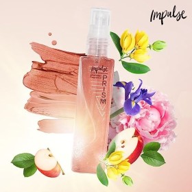 Impulse Prism Spray scintillant pour le corps | Brume corporelle parfumée à lylang-ylang et à la pomme infusée à leau de no
