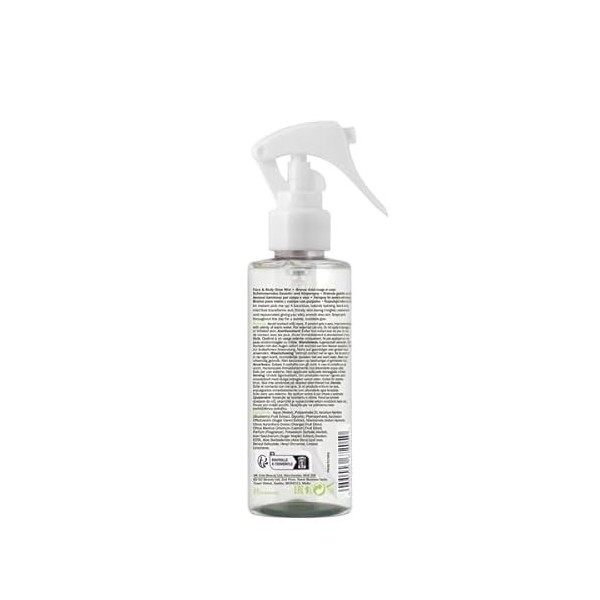 Fruit Works - Brume rafraîchissante visage et corps en spray 150 ml - Huiles essentielles - Végétalien - Fabriqué en Angleter